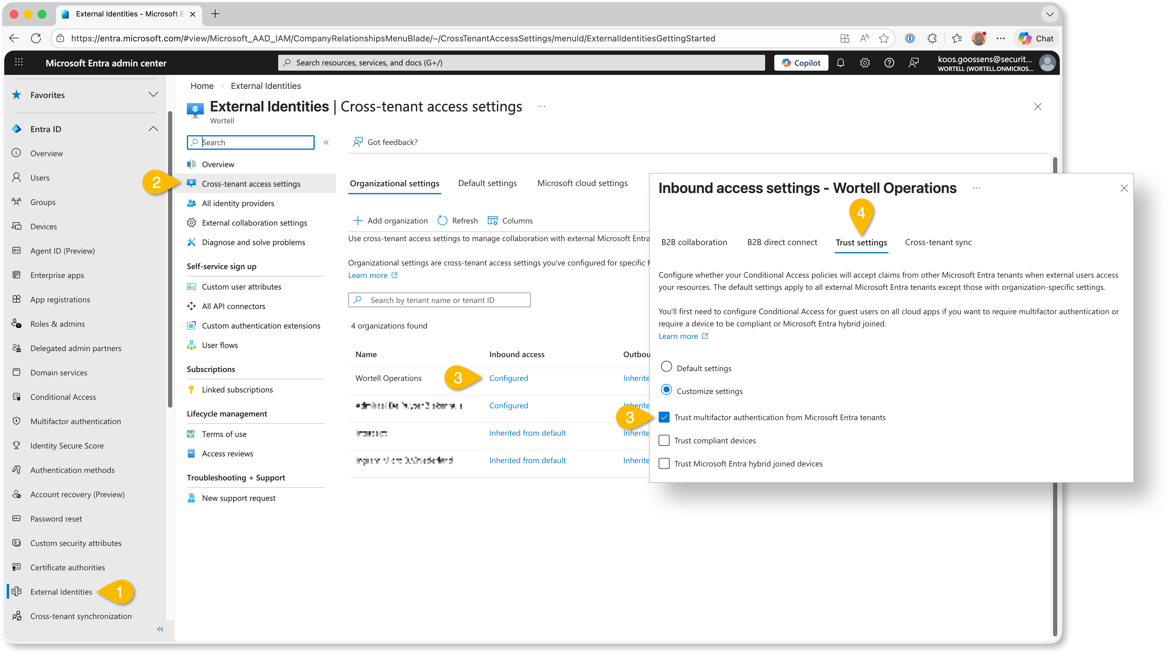 cross-tenant mfa trust