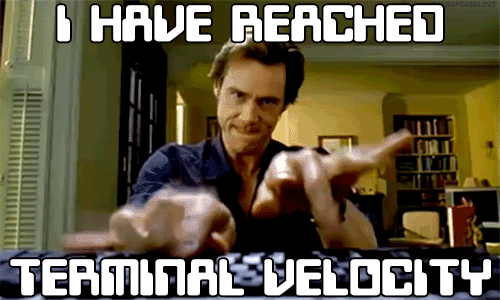 Typing with 'Terminal Velocity'